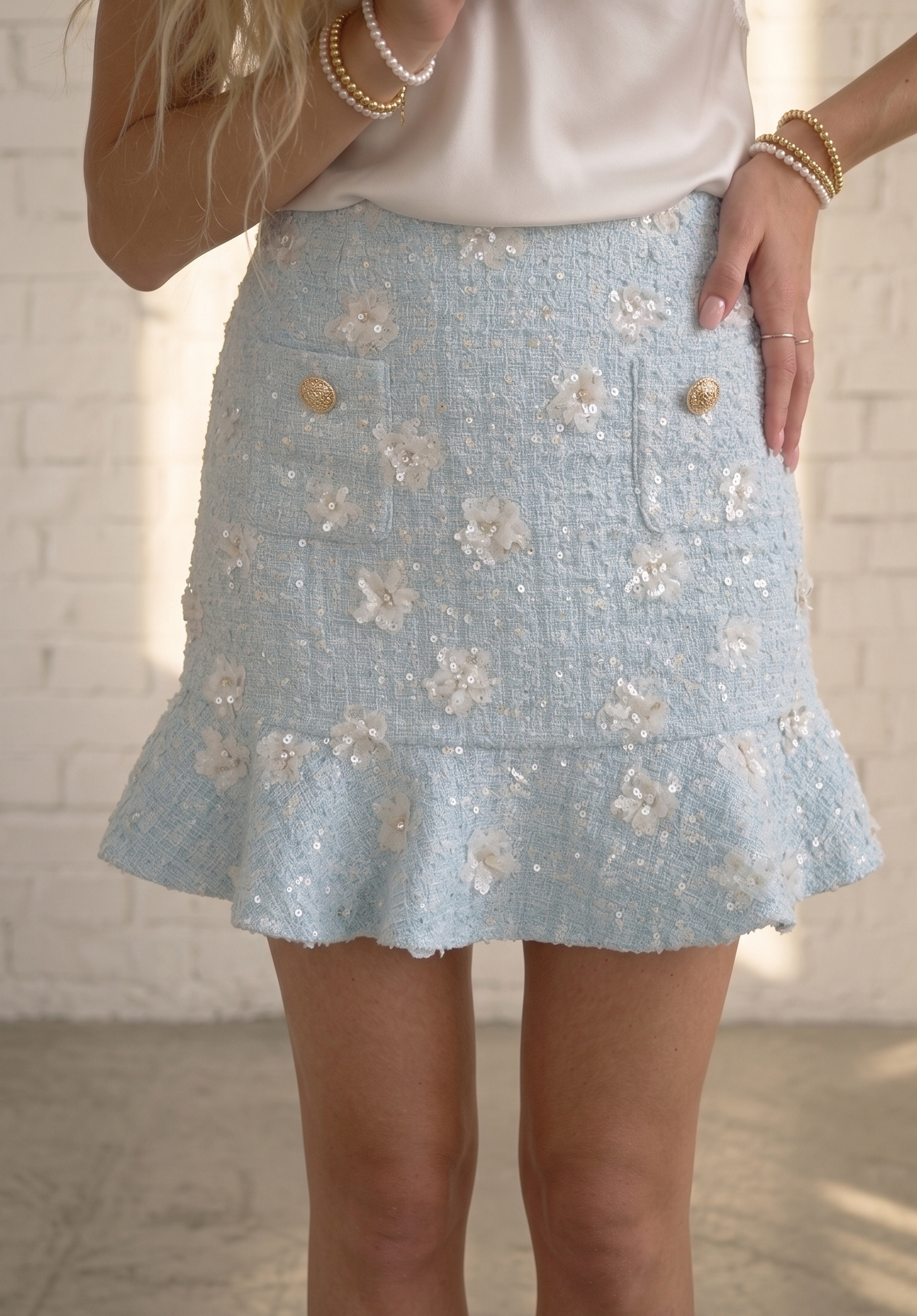 Agnes - Tweed nederdel; fra webshoppen Defend Dreams