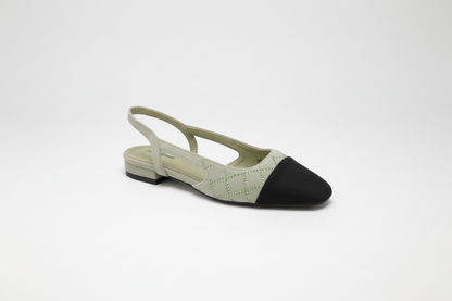 Clara - Slingback sandel med glitter; fra webshoppen Defend Dreams