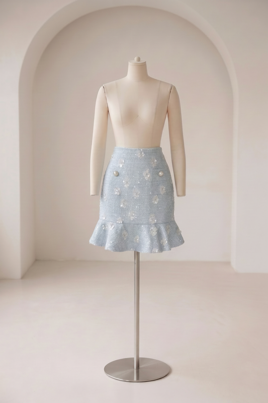 Agnes - Tweed nederdel; fra webshoppen -Defend Dreams