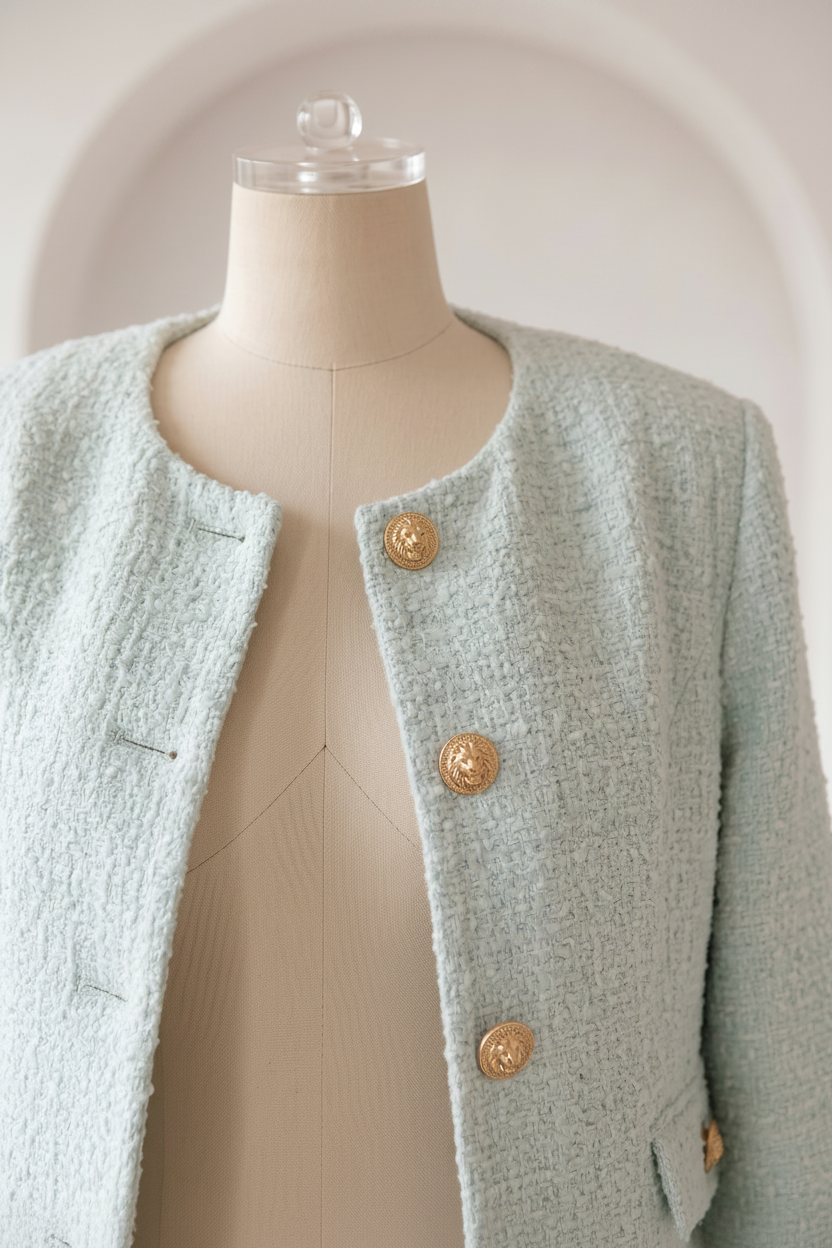 Anna - Tweed jakke; fra webshoppen Defend Dreams