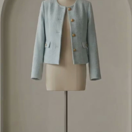 Anna - Tweed jakke; fra webshoppen Defend Dreams