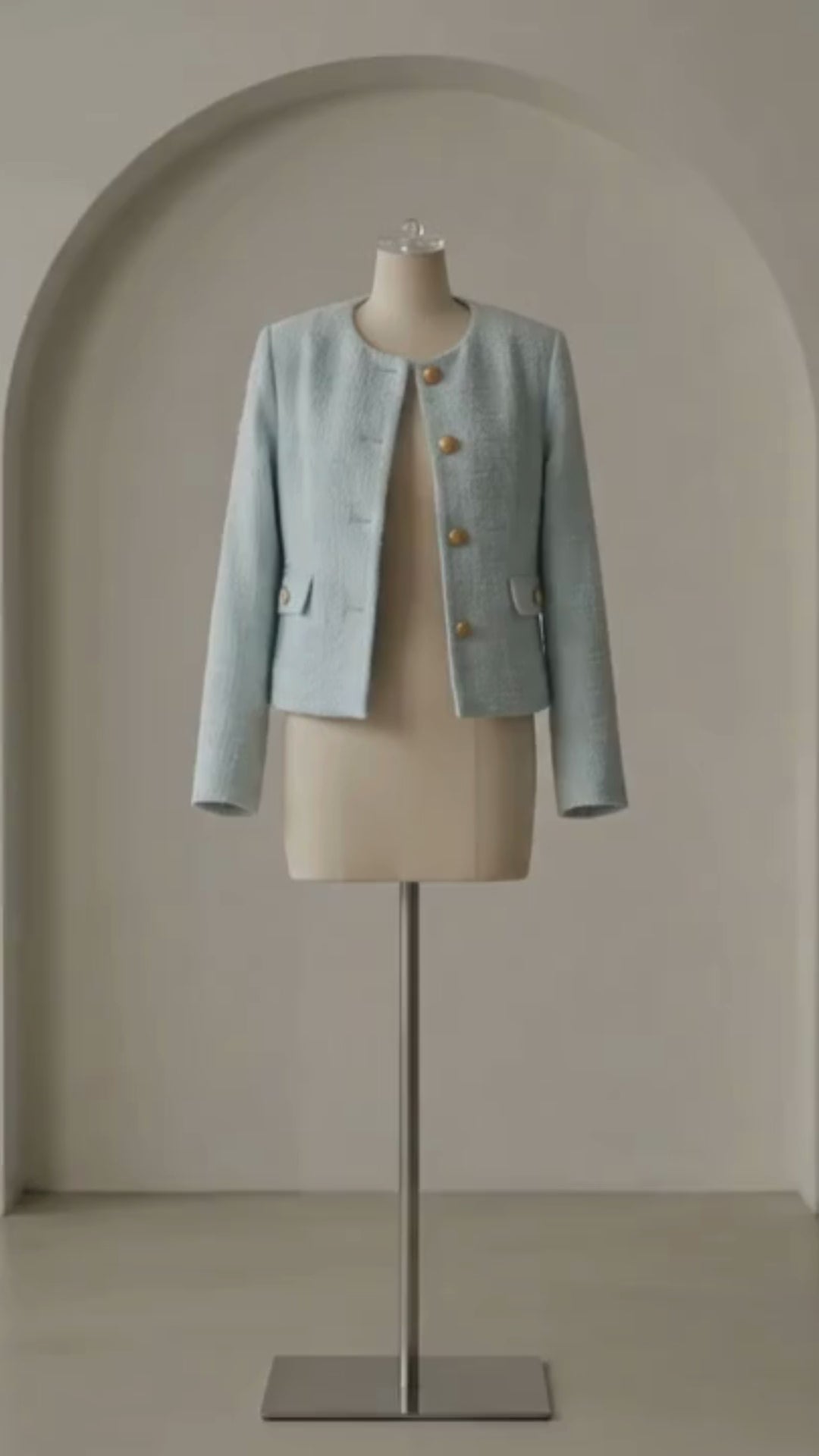 Anna - Tweed jakke; fra webshoppen Defend Dreams