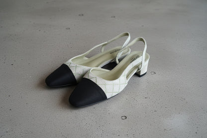 Clara - Slingback sandel med glitter; fra webshoppen Defend Dreams