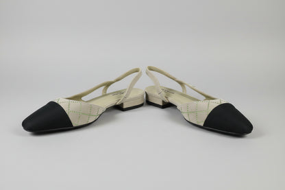 Clara - Slingback sandel med glitter; fra webshoppen Defend Dreams