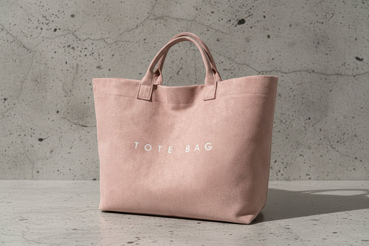 Stor rosa tote taske; fra webshoppen Defend Dreams