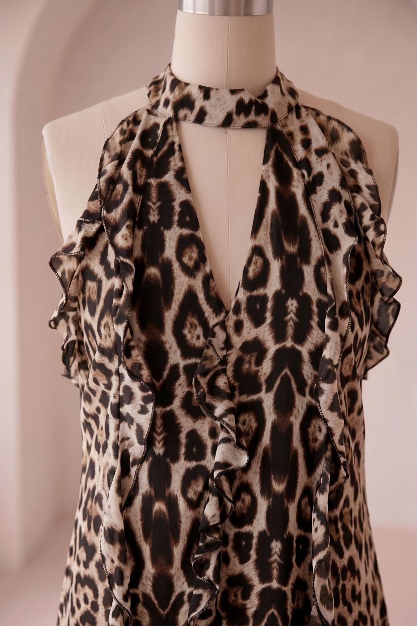 Signe - Leopard kjole; Fra webshoppen Defend Dreams